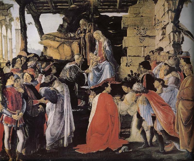 Sandro Botticelli Our Lady of sub Norge oil painting art